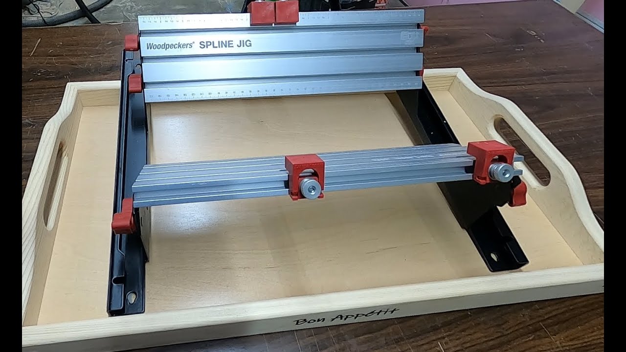 SPLINE-23 Woodpeckers Spline Jig for miter joint, unboxing & testing