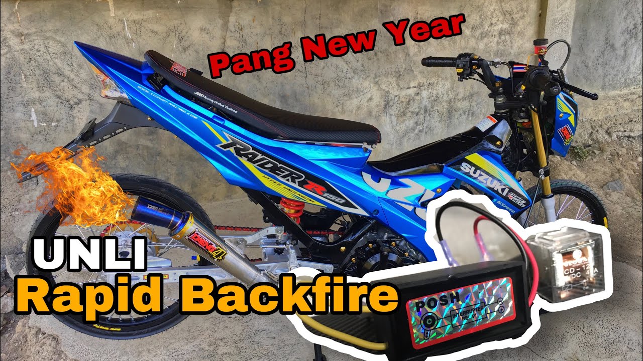 Raider 150 Unli Rapid Backfire | Daeng Sai4 | Pang New Year