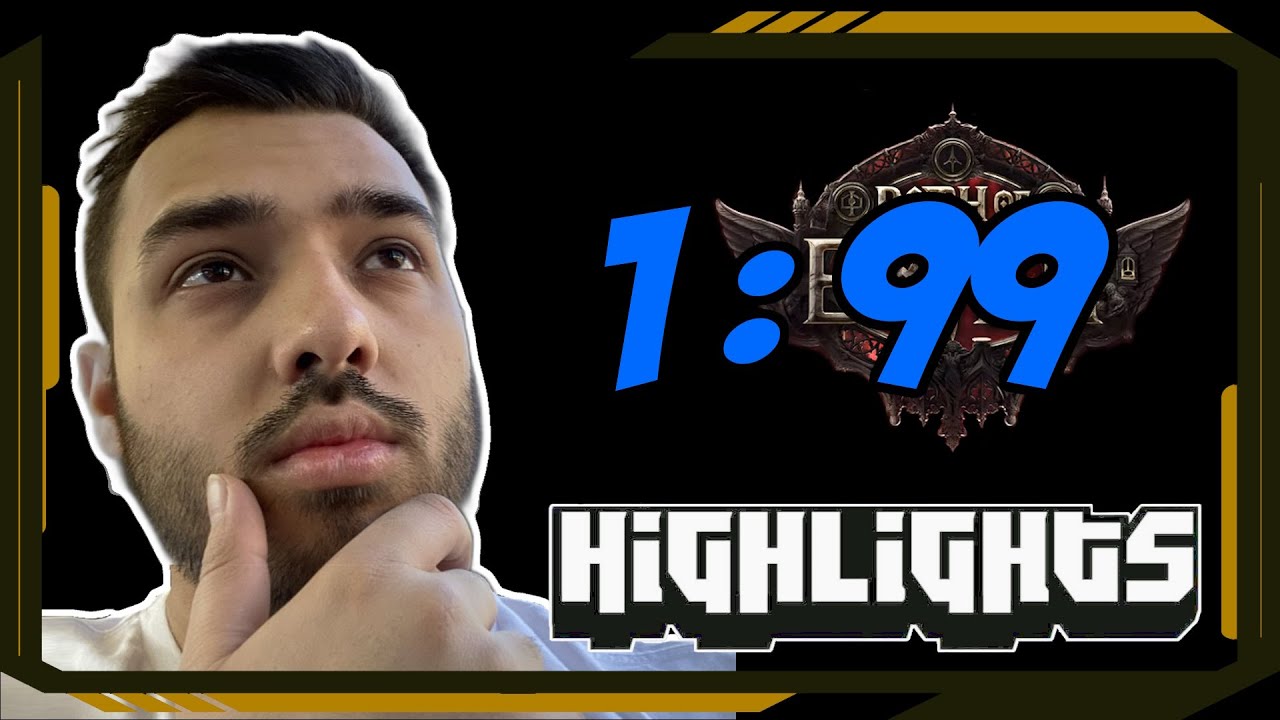 1 : 99 - Path of Exile Highlights #351 - Steelmage, Ben, spicysushi, Sonneel, Subtractem and others
