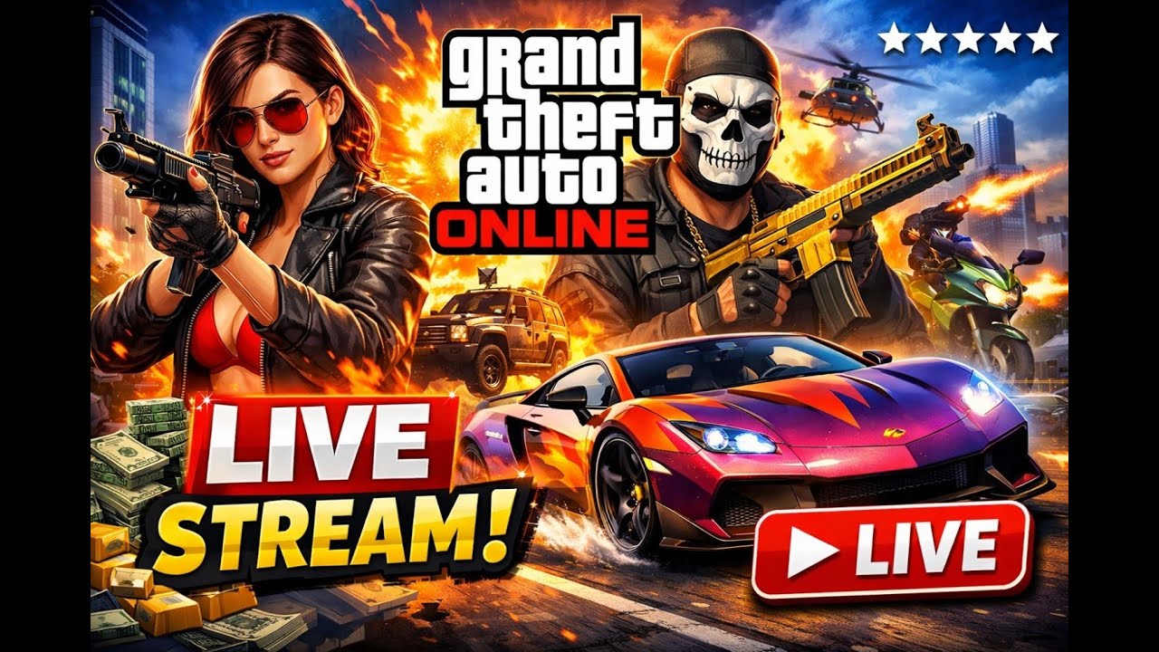 GTA ONLINE GAMING LIVE STREAM | ZONEX GAMING
