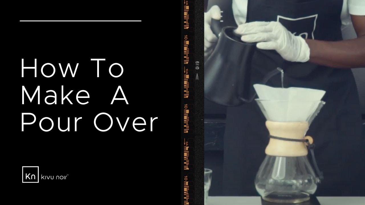 Kivu noir coffee - Chemex Pour Over (DIY)
