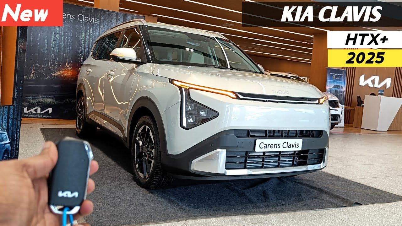 New Kia Carens CLAVIS HTX+ Top Model 2025 ❣️| Kia Clavis Review !! Price • Features 😍|