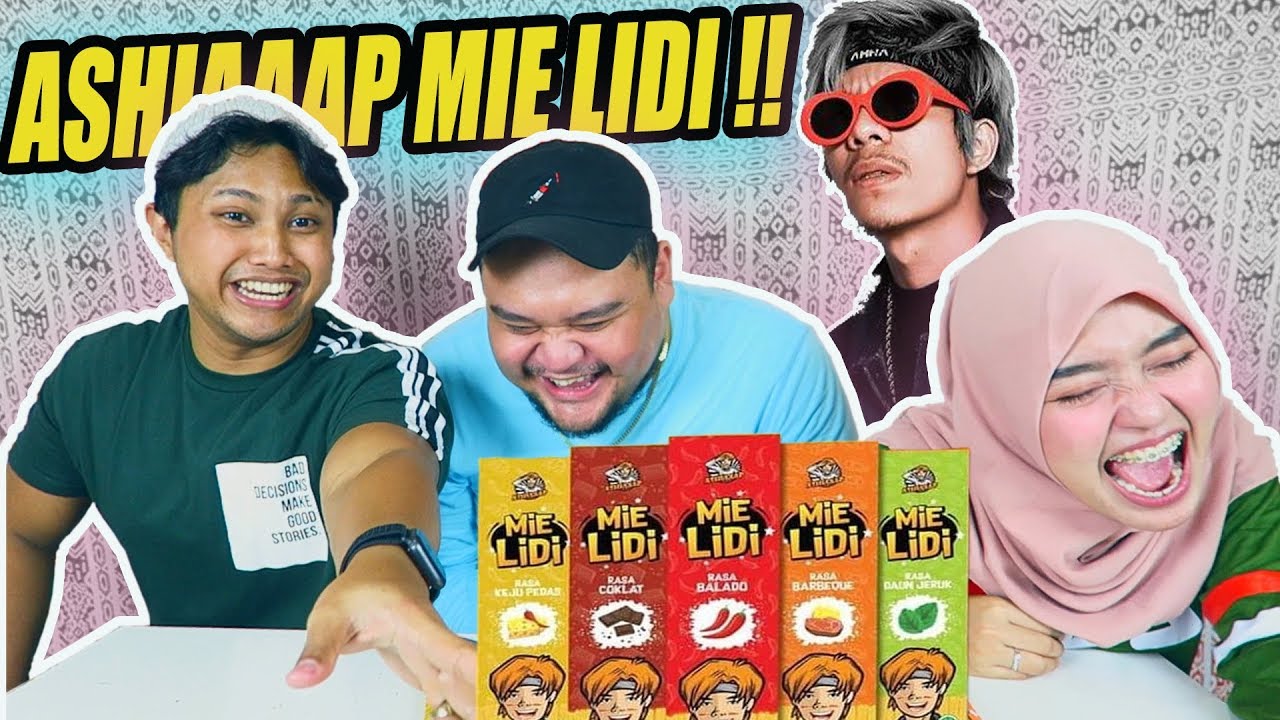 MIE LIDI BUATAN ATTA HALILINTAR !! BIKIN SAKIT GIGI !!