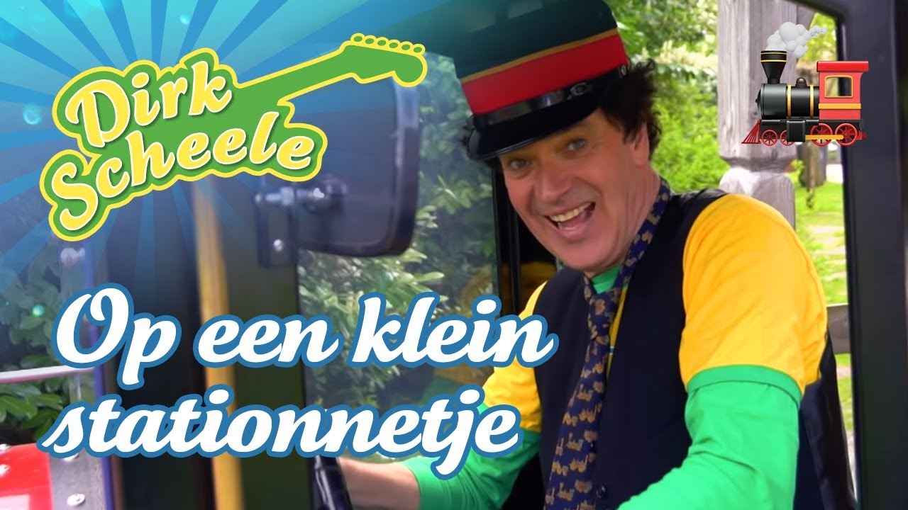 Dirk Scheele - Op een klein stationnetje | In Holland staat een Huis