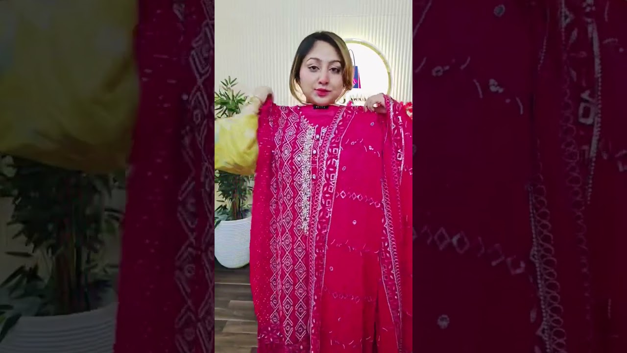 Hz Embroidered Cotton Dress 💖 | Stylish & Comfortable