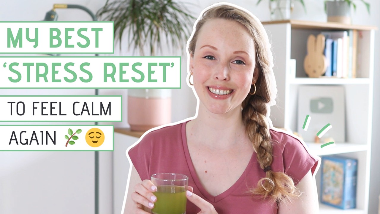 A Simple Self Care Routine to Heal Stress Naturally (From Chaos to Calm 😌🌿)