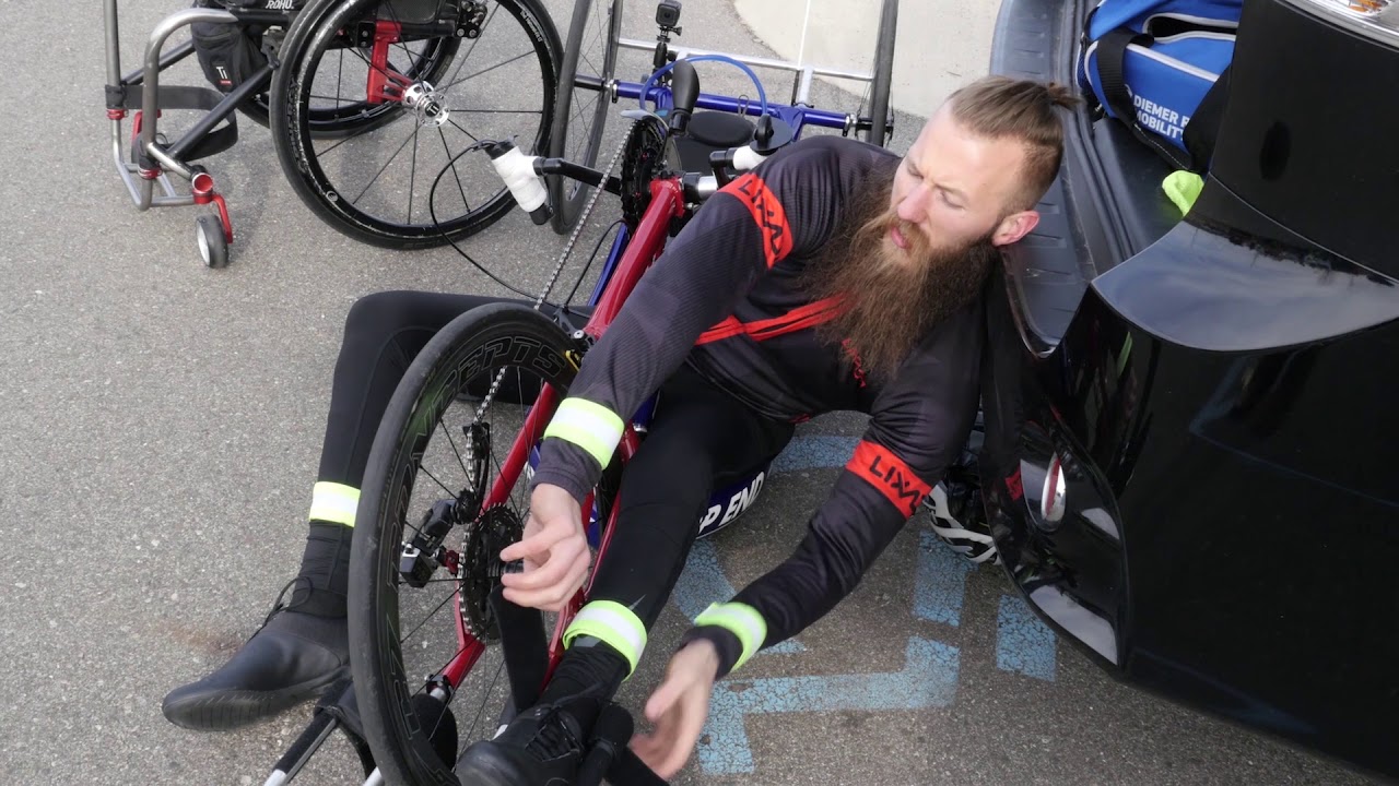 West Michigan handcyclist trains for Boston Marathon