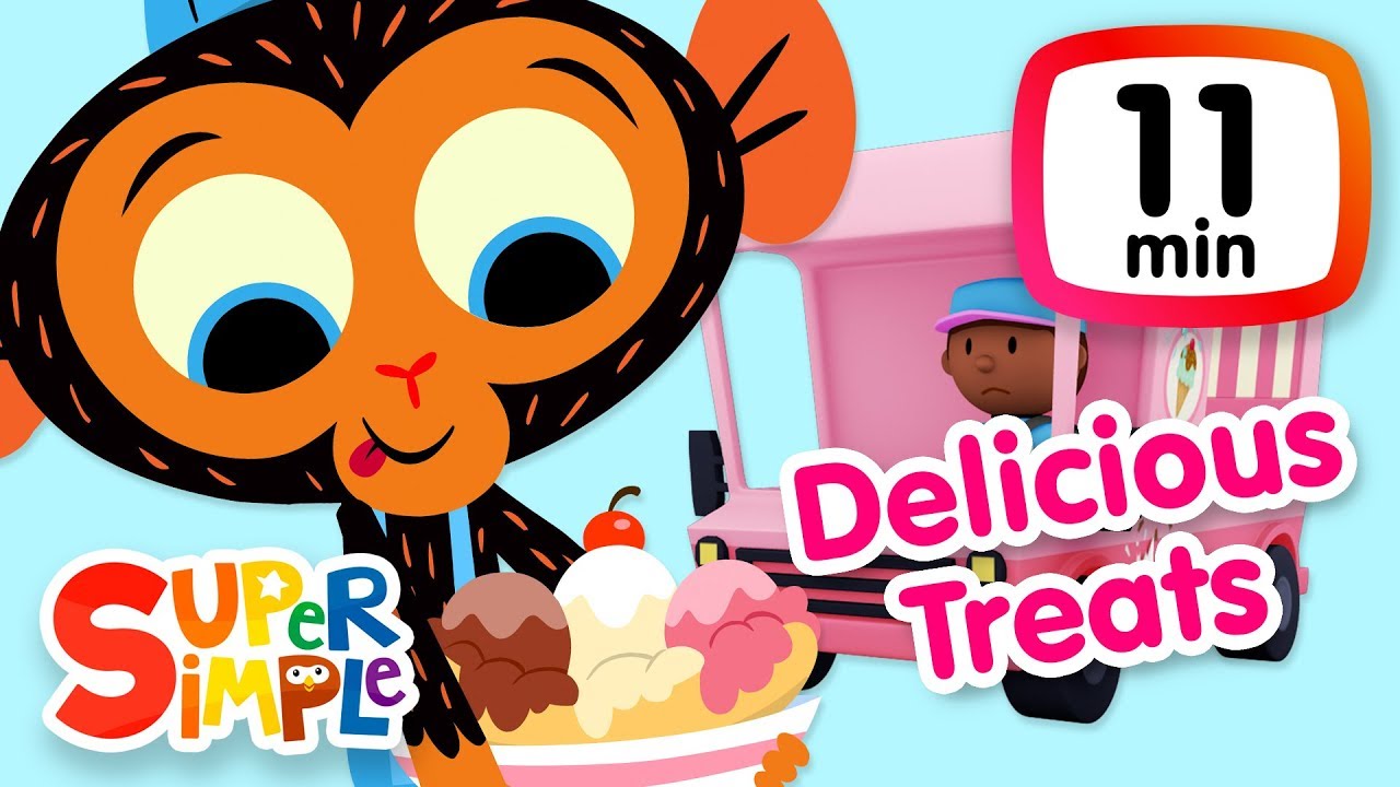 The Super Simple Show - Delicious Treats | Cartoons For Kids