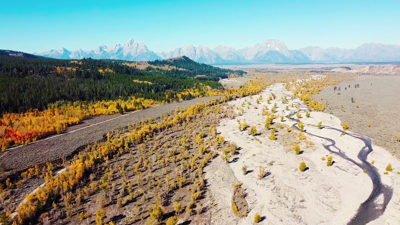 Gabby Petito, Spread Creek, recovery and campsite area by drone flown from her campsite.