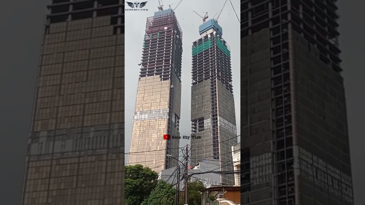 KEMBALI DIKERJAKAN‼️GEDUNG KEMBAR INDONESIA ONE‼️JAKARTA - INDONESIA