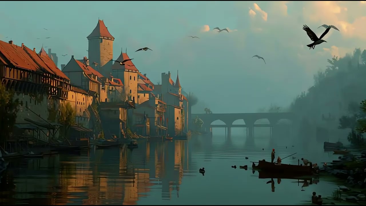 Relaxing Medieval Music for Sleep, Study & RPG | Ambient Fantasy Soundscapes