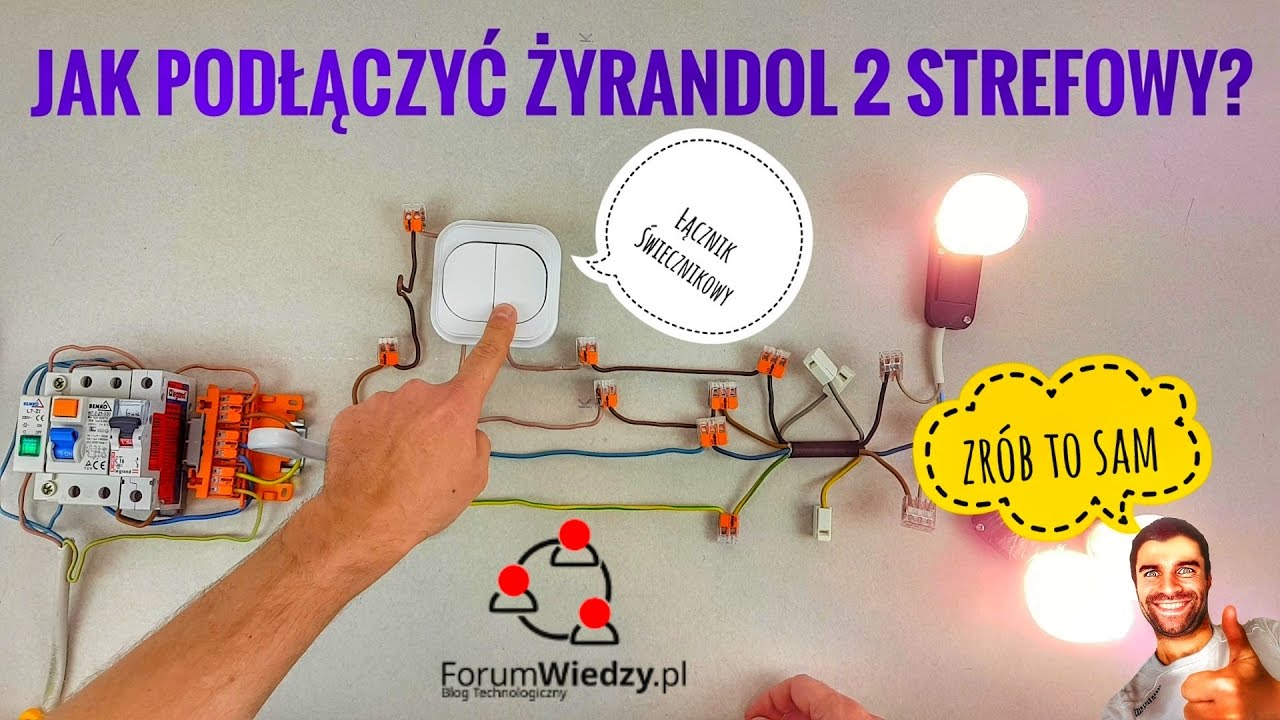 Как подключить 2-х зонную люстру через разъем подсвечника | ForumWiedzy