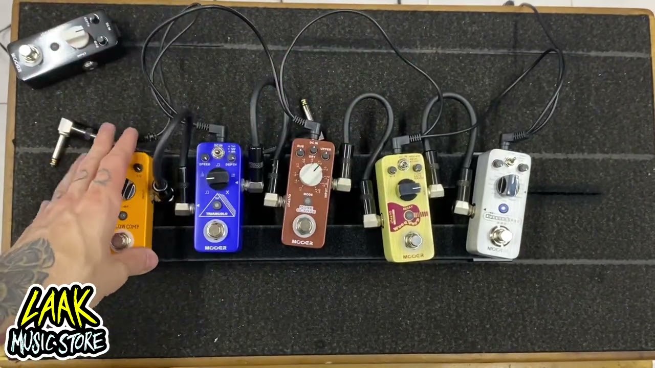 ¿SOLO LE CABEN PEDALES MOOER A ESTA PEDALBOARD? NO!🤯 (TODO SOBRE LOS ESTUCHES DE MOOER)