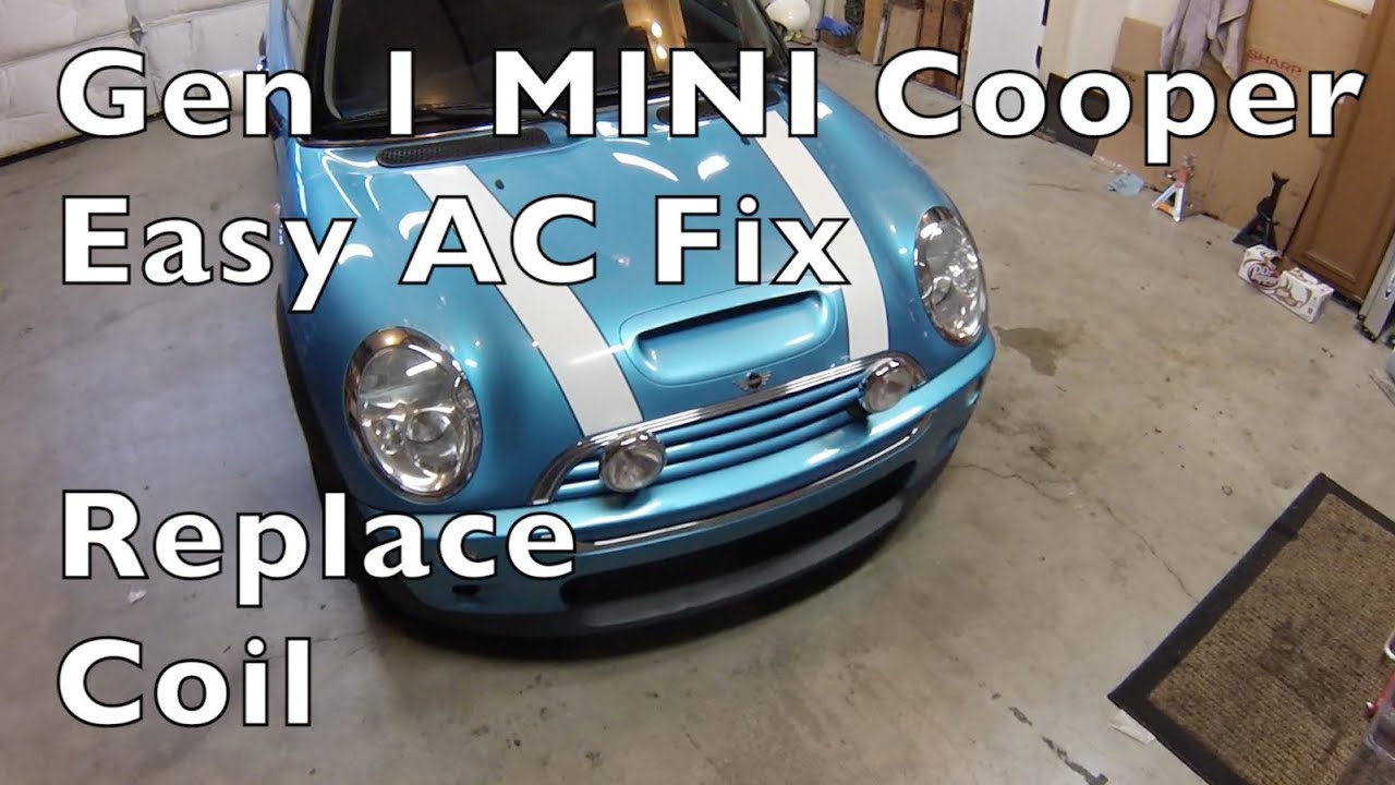 Инструкция по замене катушки сцепления MINI Cooper AC - 2002-2006 R53