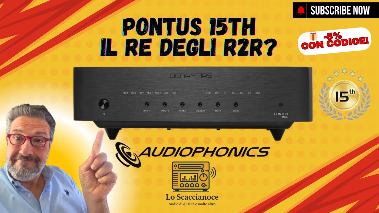 Denafrips Pontus 15th: Il DAC R2R che Cambia le Regole del Gioco!