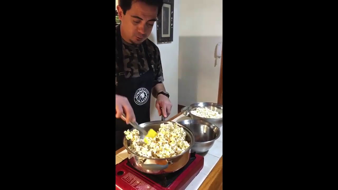 videos de pochoclos (palomitas de maiz) en Royal Prestige