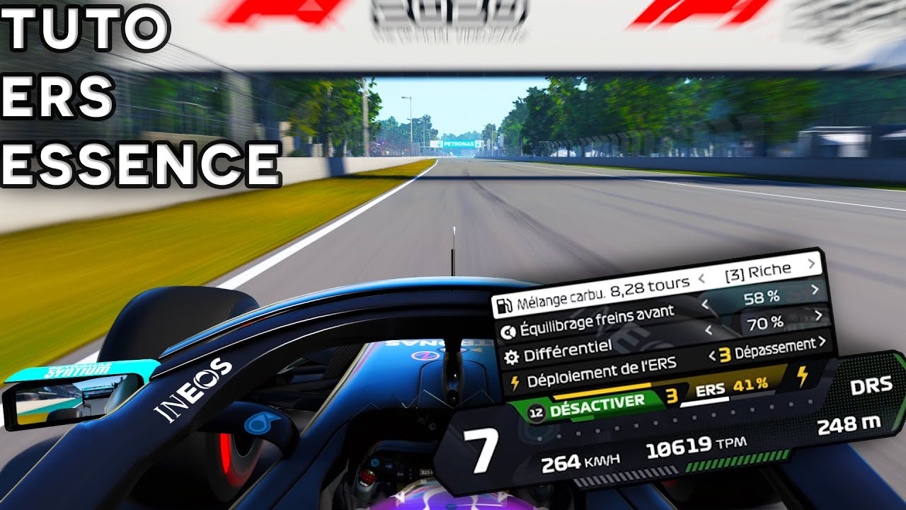 Tuto F1 2020 : Gérer l'ERS / Essence