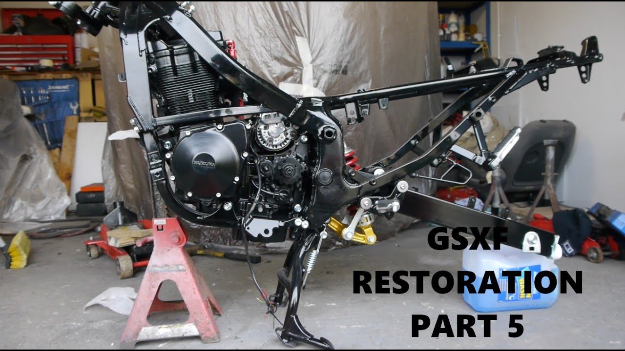 Suzuki GSX600F Katana Restoration Part 5