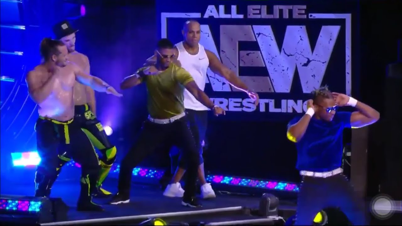 Hardy family office entrance, AEW DARK August 10, 2021