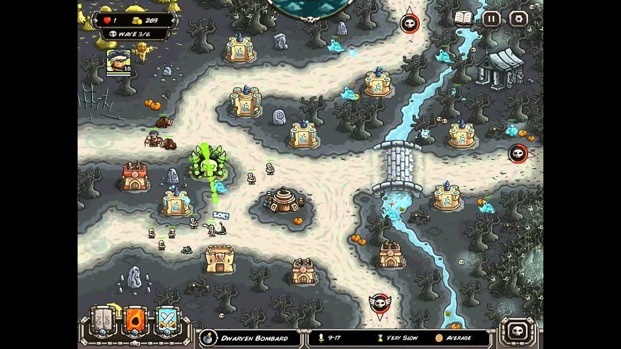 Kingdom Rush: Frontiers Level 20 Heroic Challenge Walkthrough Veteran