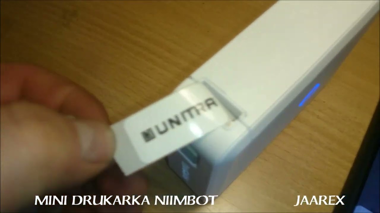 Mini drukarka NIIMBOT 110 w akcji testowe wydruki