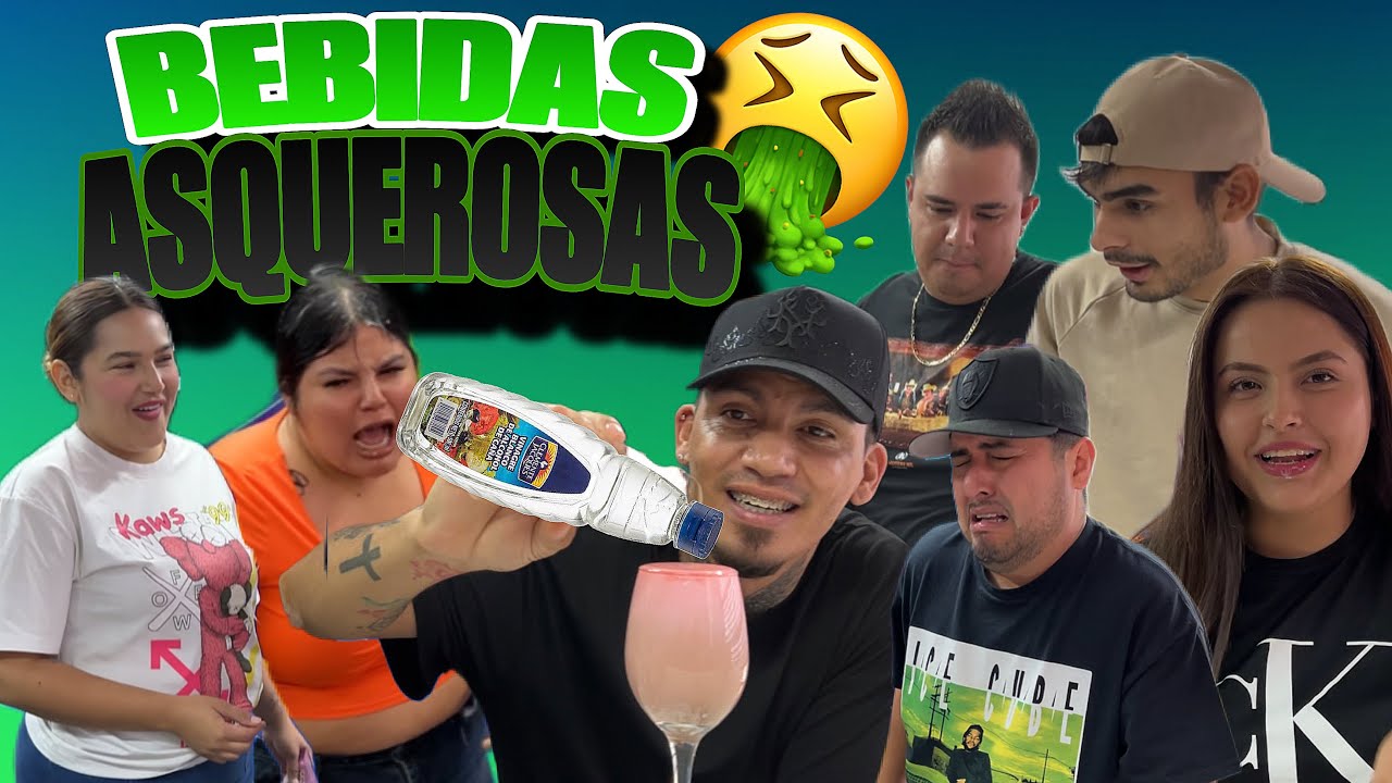 NO DERRAMES LA BEBIDA ASQUEROSA O TE LA TIENES QUE BEBER🤢🥤