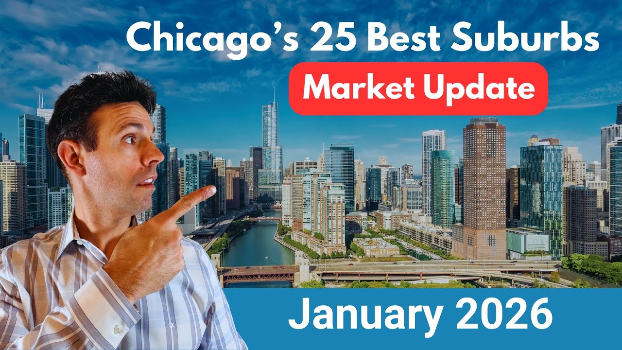 Chicago Suburbs Real Estate Market Update | 25 Best-Selling Suburbs of 2025