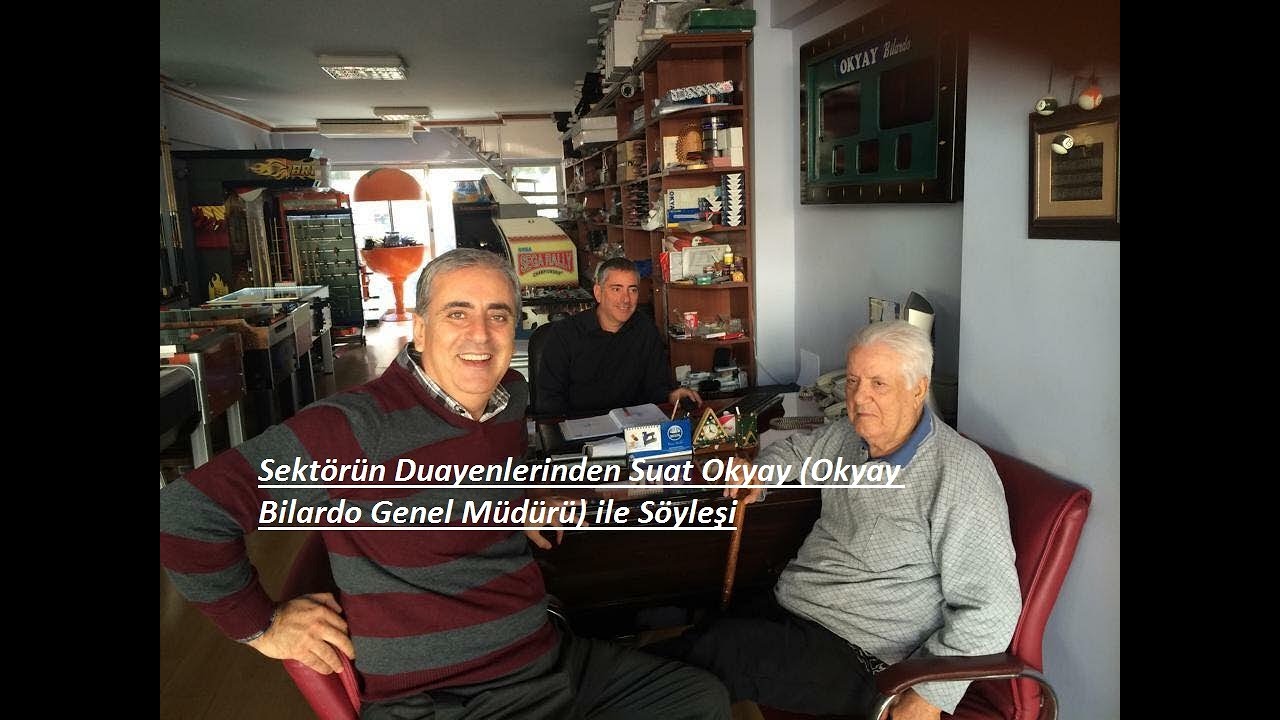 Okyay Bilardo Genel M&uuml;d&uuml;r&uuml; Suat Okyay ile S&ouml;yleşi