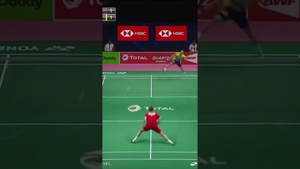Top 1/5 fastest smashes - Lee Chong Wei #badminton