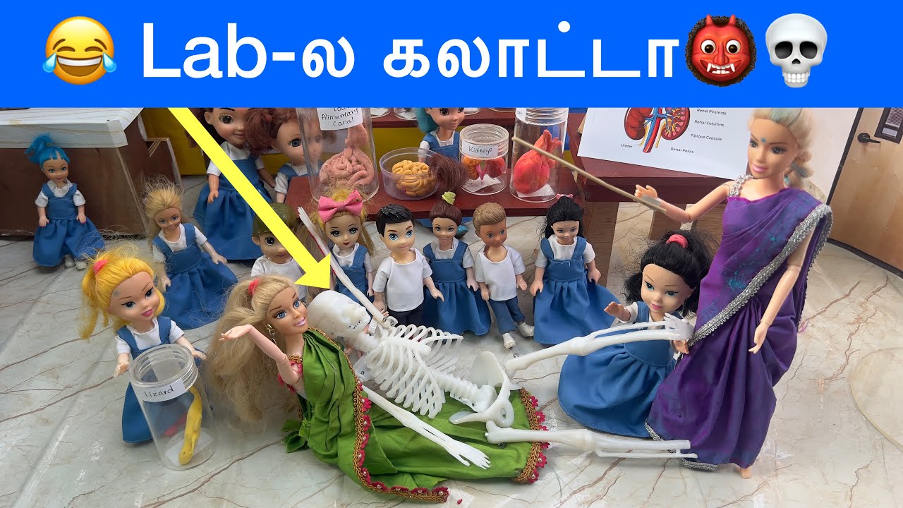 வசந்த காலம் Episode -341 | Science Lab Gallta 😂Tension ஆன Principal | Classic Barbie Show in Tamil