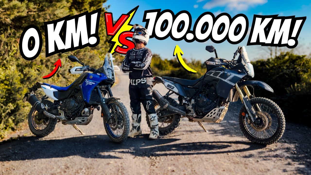 Türkiye'deki İLK 2025 Yamaha TENERE 700 LOW İncelemesi | 100.000 KM TENERE'nin Haline Bak!
