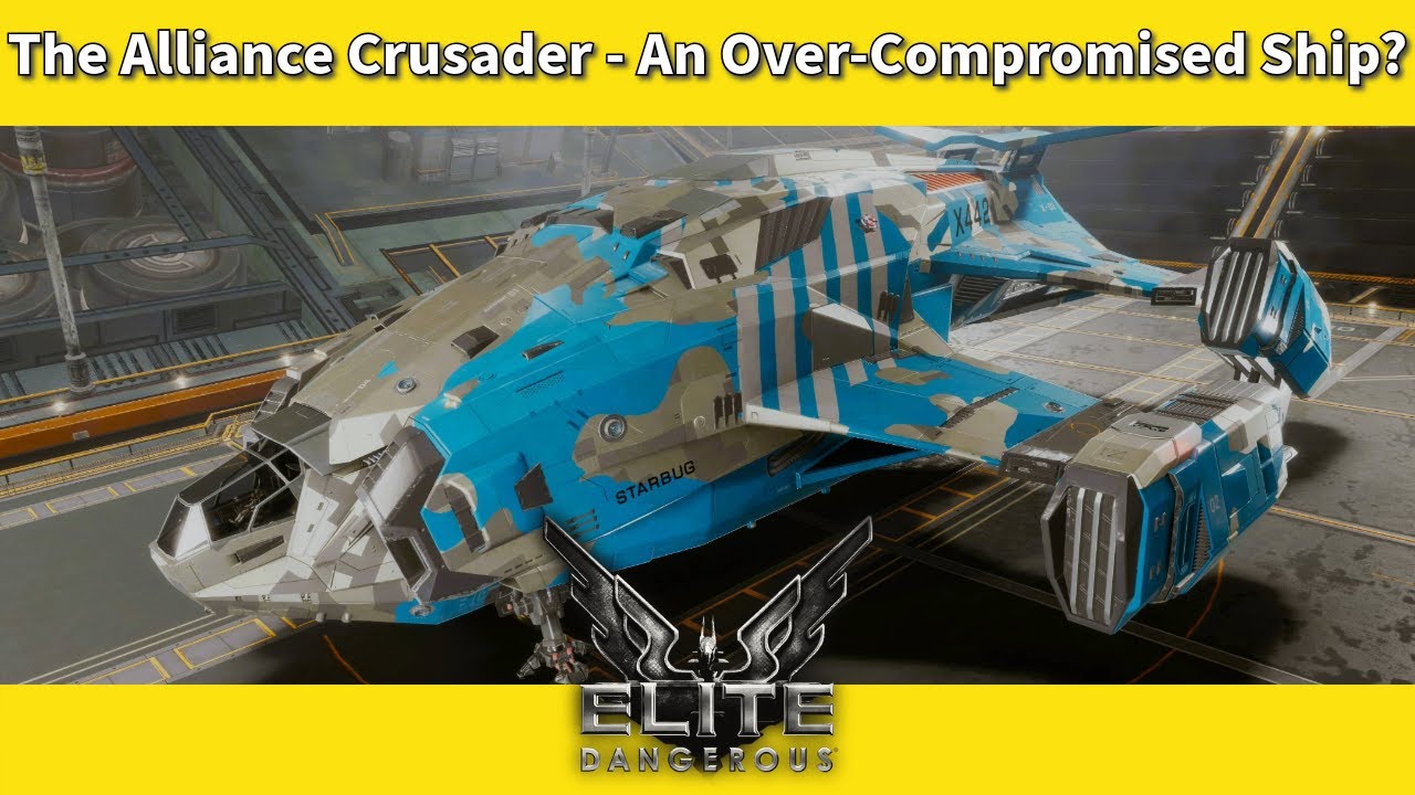 «Крестоносец Альянса» — слишком рискованный корабль? [Обзор Elite Dangerous Ship]
