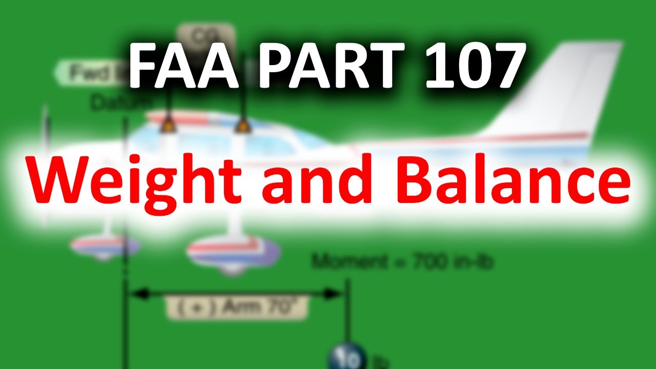 Center of Gravity, Weight and Balance Explained | FAA Part 107 Exam