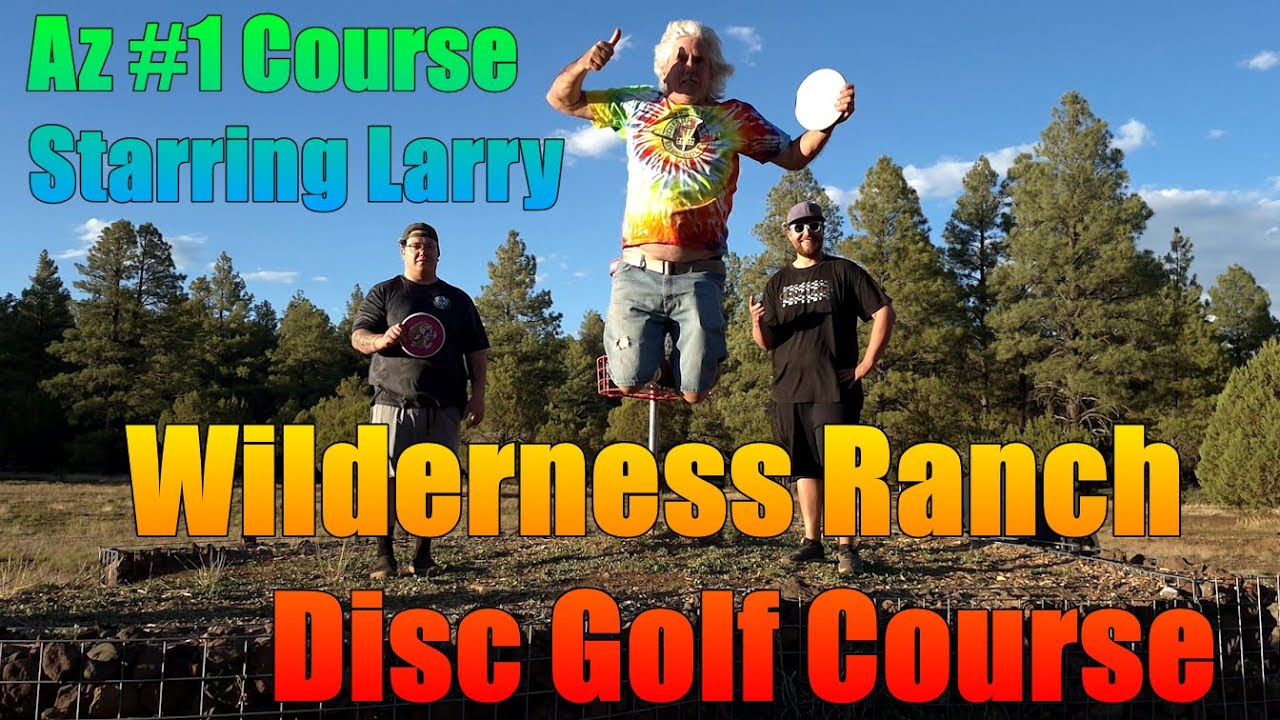 Larry Kirk joins the CRC for a practice round for Top of the Pines Wilderness Ranch Disc Golf Course