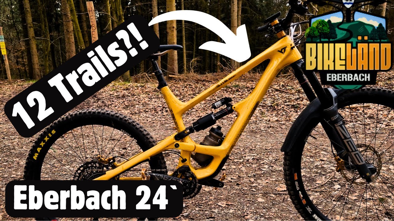 Alle 12 Trails in Bikeländ Eberbach an EINEM Tag! Schafft man das? / YT Capra / 4k