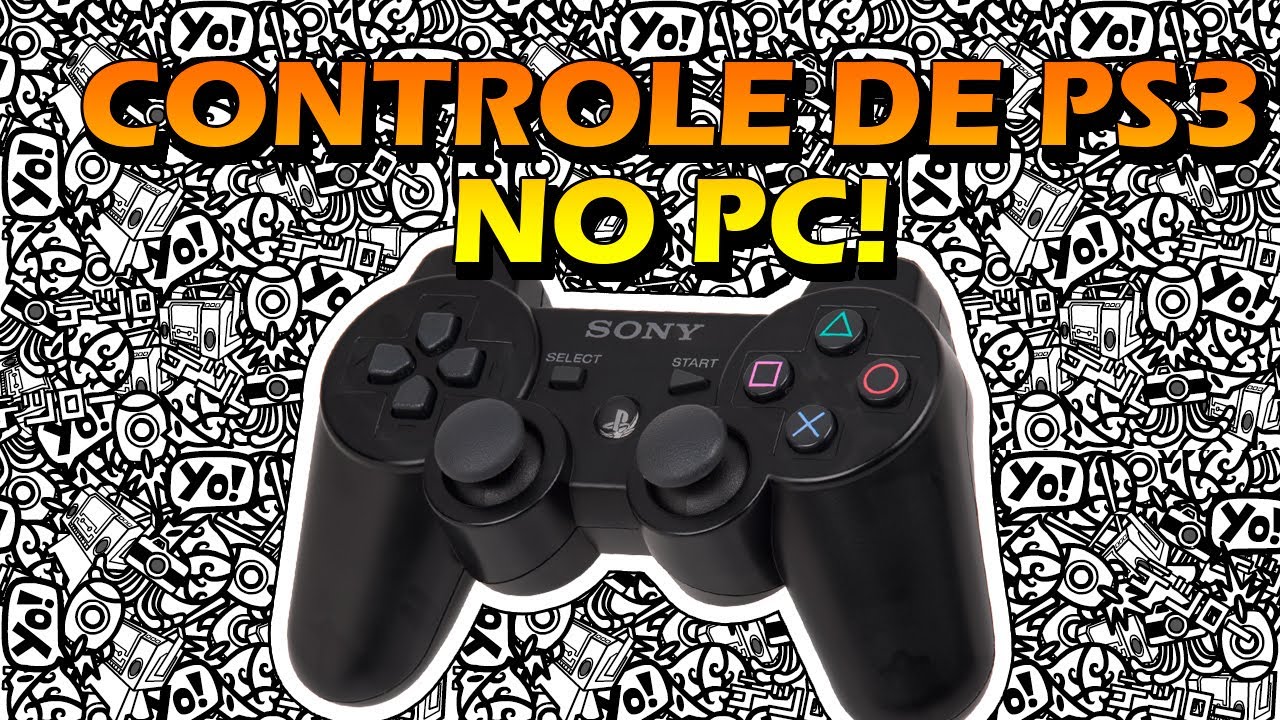 CONTROLE DE PS3 NO PC! COMO USAR/EMULAR CONTROLE DE PLAYSTATION NO COMPUTADOR! Motion in Joy