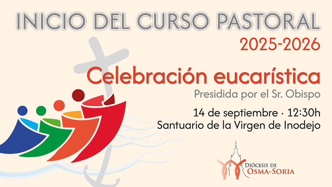 Celebración eucarística de inicio del curso pastoral desde el Santuario de Inodejo.