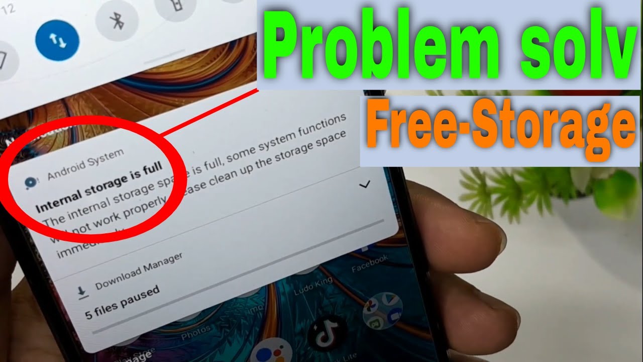 internal memory space is insufficient latest solutions 2022 | internal storage full problem