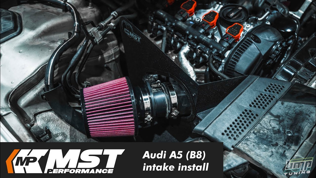 Установка впуска MST Performance Audi A5 // Тюнинг BMP