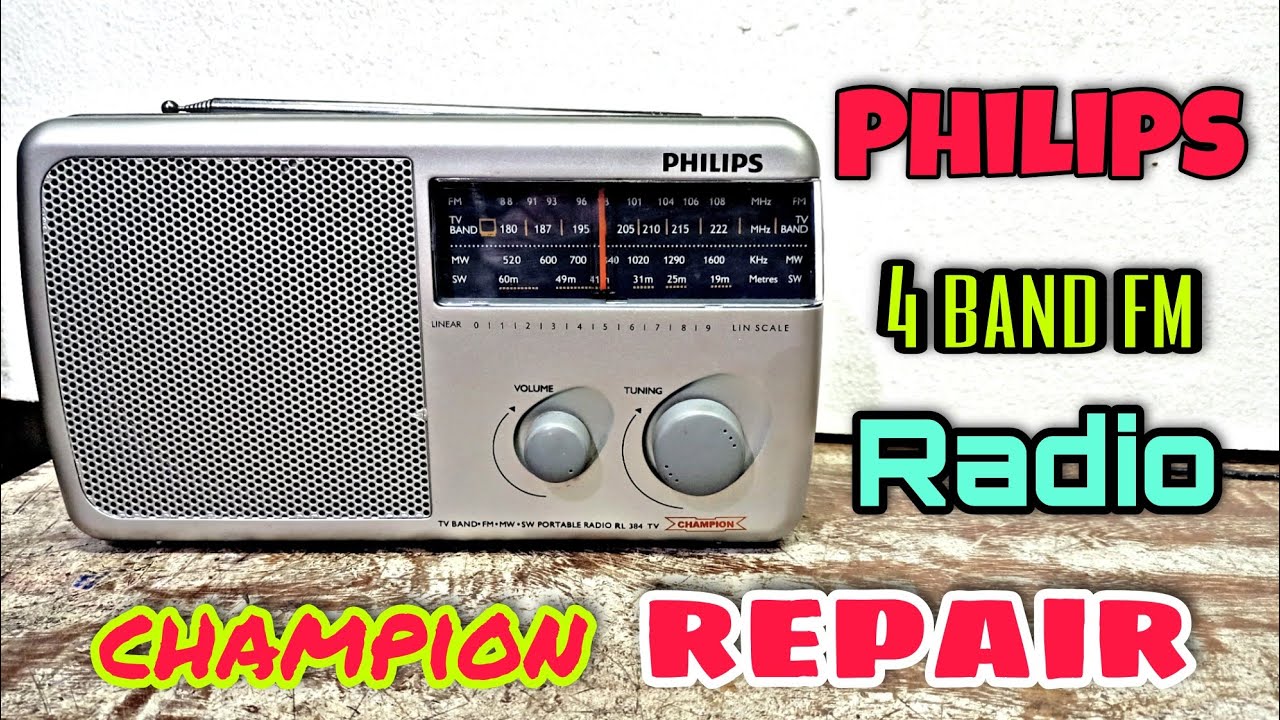 philips radio/repair philips fm 4 band Radio Repair