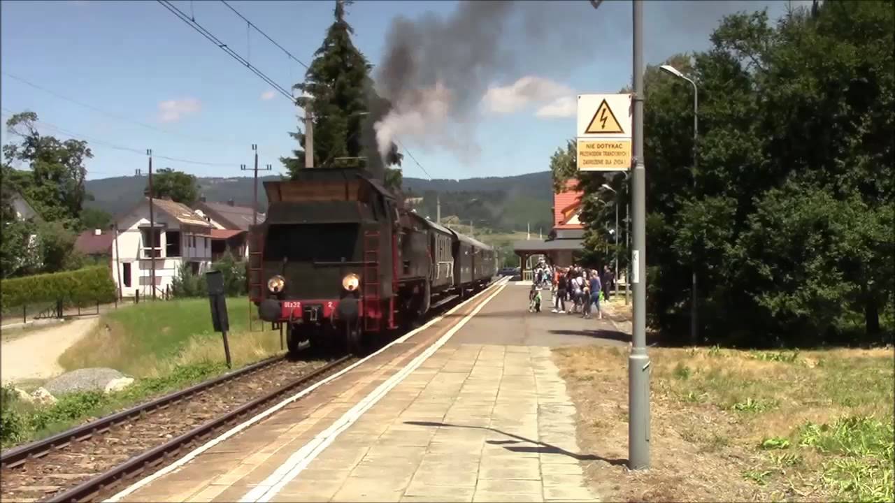 Pociąg Retro lipiec 2015 - cz. 9 – między Rabką-Zdrojem, a Chabówką, Dampflok, steam loco, паровоз