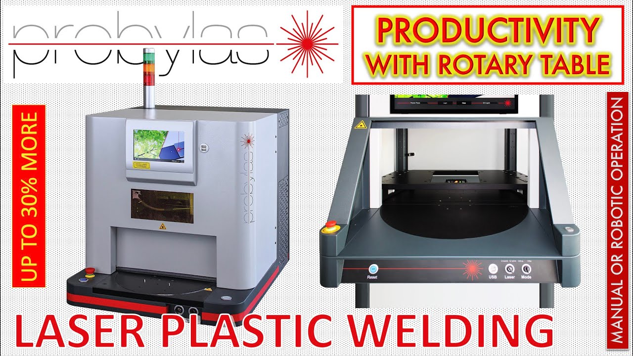 Increase Productivity in Laser Plastic Welding with a Rotary Table