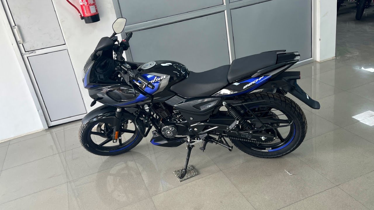 2026 Bajaj Pulsar 220F Black Ink Blue Walkaround 😍 | Chassis Number 9