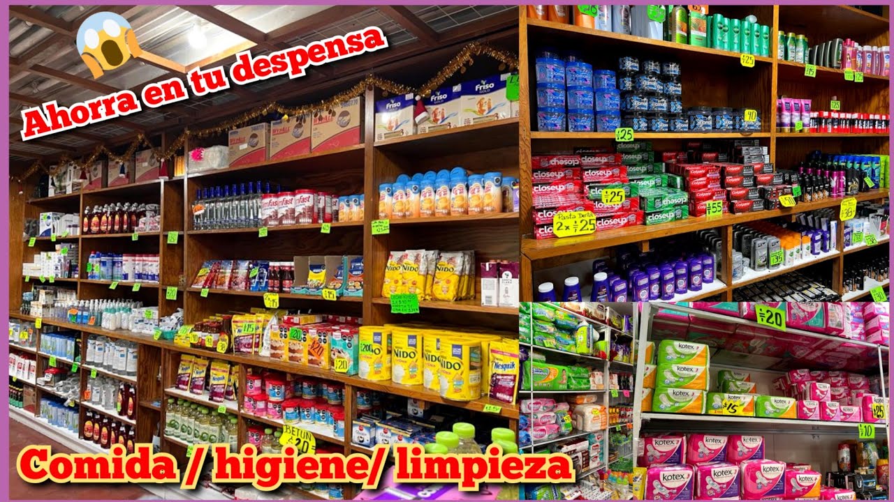 Haz tu Despensa más BARATO QUE EN  TIENDAS 3B / NETO / MINI SUPER 😱 Cerca del Zócalo