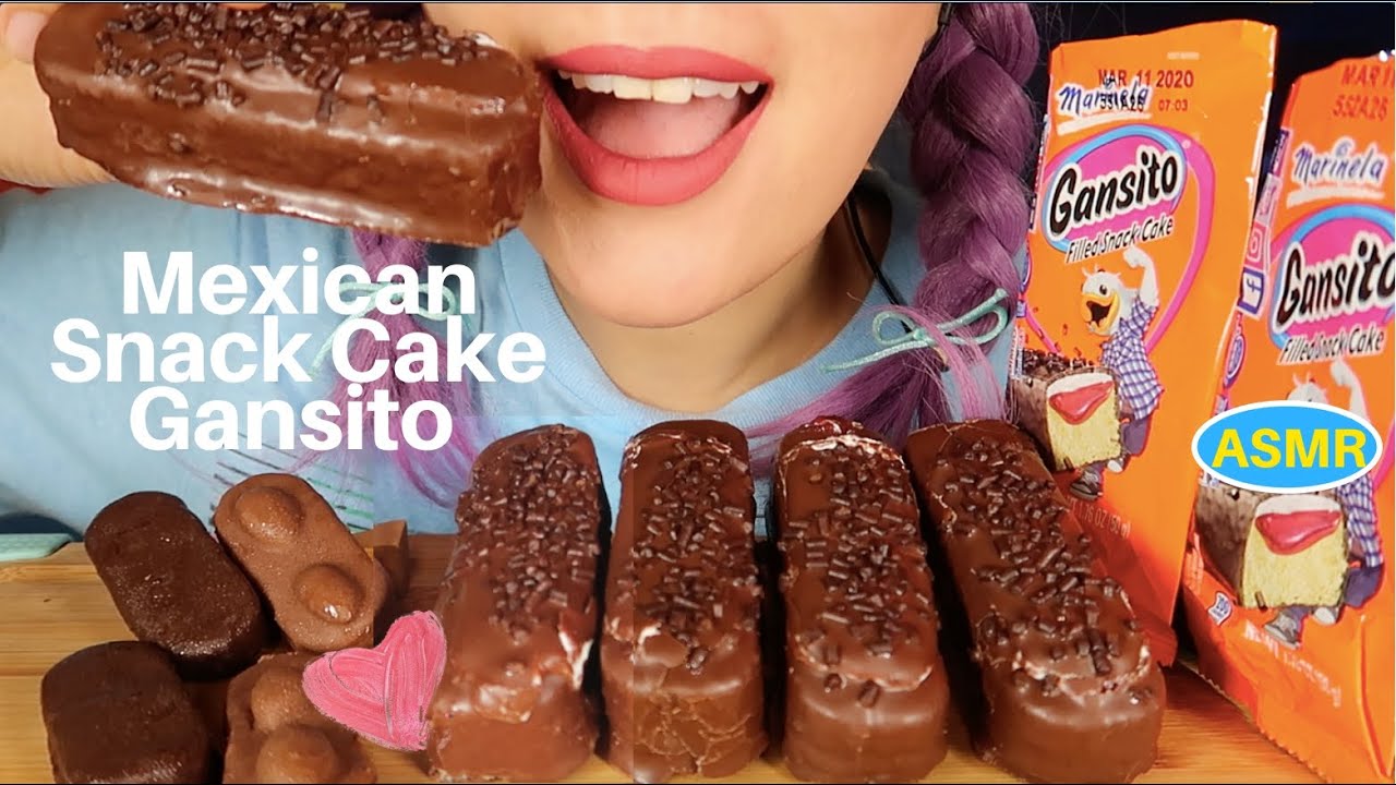 ASMR MEXICAN SNACK, GINSITO, ALMOND JOY, MOUNDS EATING SOUND MUKBANG |CURIE.ASMR