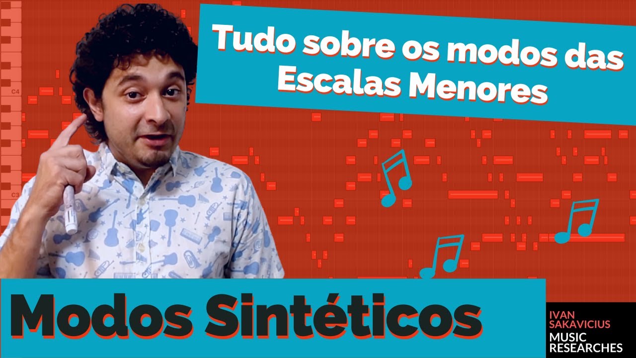Modos Sintéticos | Modos da Escala Menor Harmônica e Menor Melódica