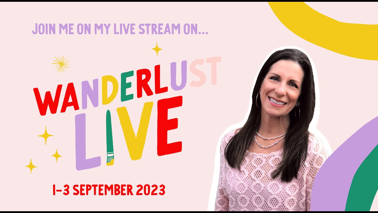 Wanderlust 2024 - LIVE: 7-Layer Art Journal Pages with Sarah Gardner