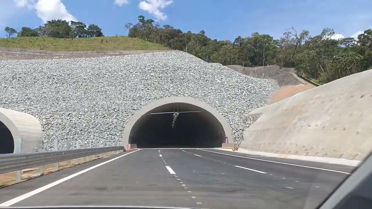 Obras Rodoanel Norte,sentido Dutra...