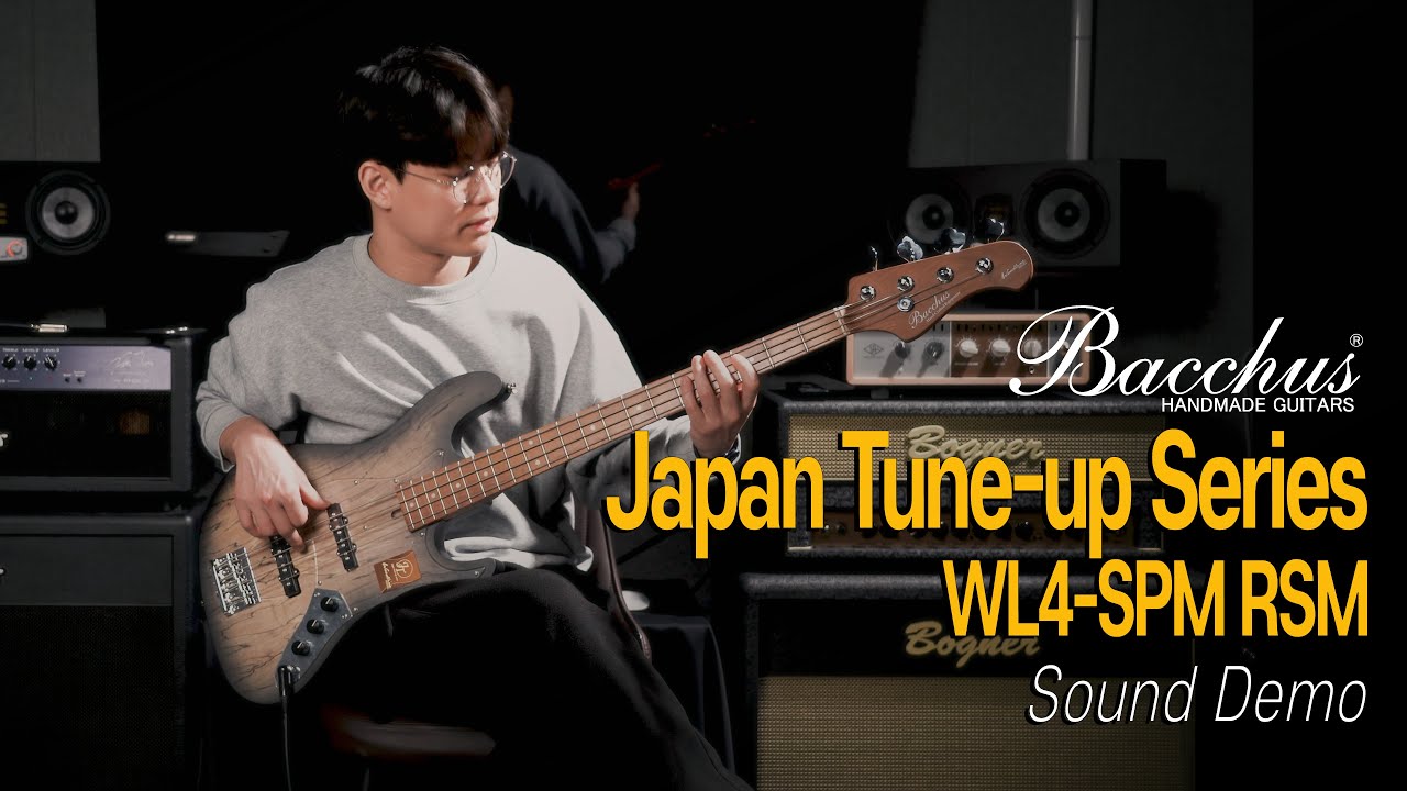 Чо Кын Хи (Натан) - Bacchus Japan Tune-up Series WL4 - Демонстрация верхней деки из клена с прожи...