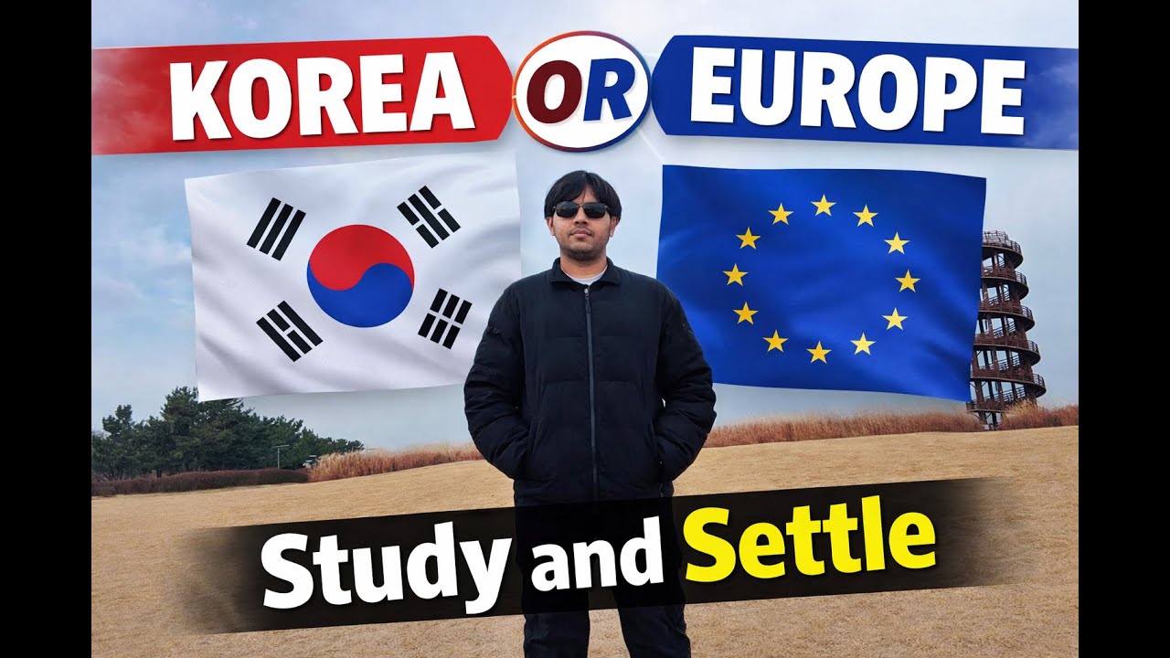 Korea or Europe?  Study and settle /দক্ষিণ কোরিয়া নাকি ইউরোপ ?